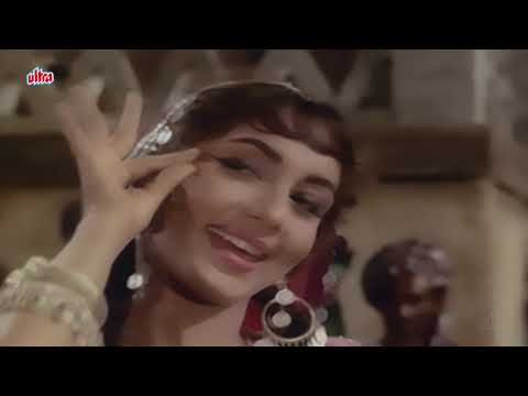 Jhumka Gira Re Bareli Ke Bazaar Mein 4K | Asha Bhosle | Mera Saaya Songs