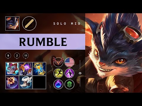 Rumble Mid vs Aurora - NA Grandmaster Patch 25.22