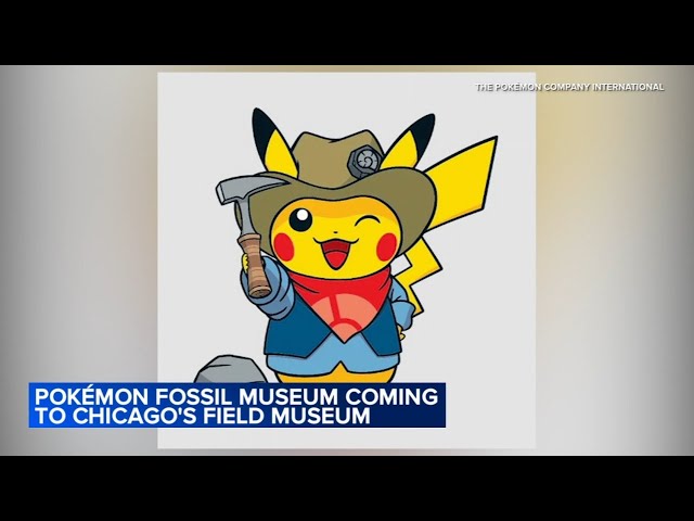 Pikachu and Eevee deliver exclusive Pokémon merch to the Natural History Museum Pikachu and Eevee deliver exclusive Pokémon merch to the Natural History Museum