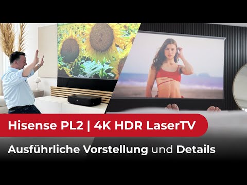Under €2,000 - Hisense PL2 4K Laser TV with 3D playback | The price sensation as a TV replacement!