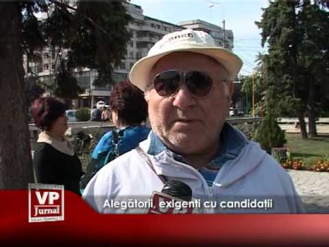 Alegătorii, exigenți cu candidații