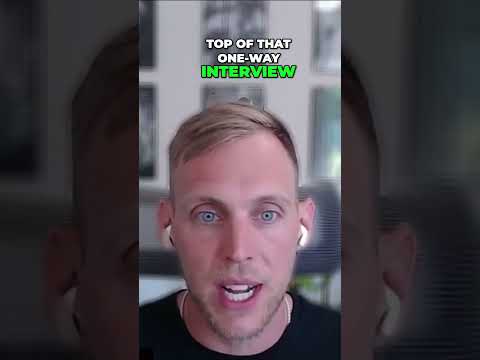 One-Way Interview Benefits