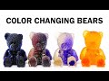 Making color changing plastic