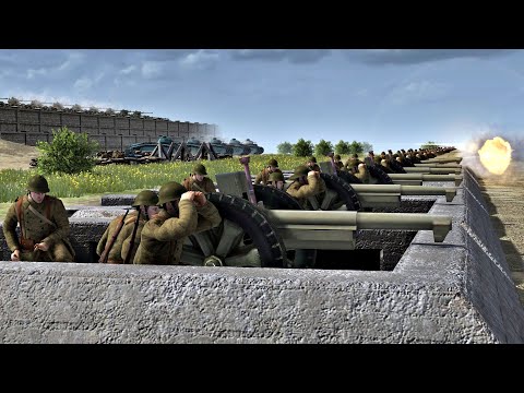 FRENCH SUPERFORTRESS vs GERMAN ASSAULT | Gates of Hell