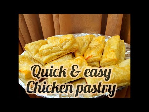 CHICKEN PUFF PASTRY (CHICKEN PATTIES) Bakery style/ Birthday Edition