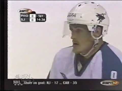 NHL 2002 04-17-02 Coyotes at Sharks gm 1