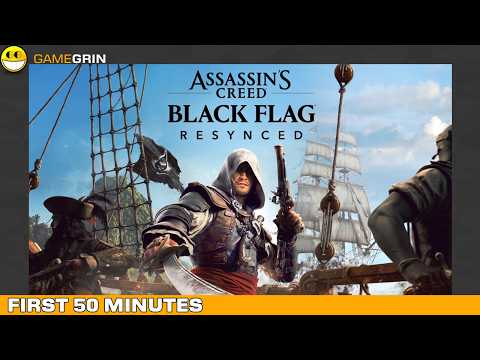 50 Minutes of Assassin's Creed Black Flag Resynced
