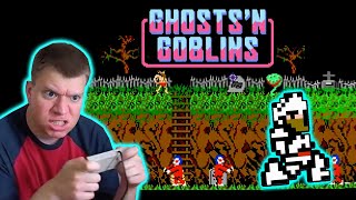 Ghosts N&#39; Goblins NES Nintendo Video Game Review Rant S1E05 | The Irate Gamer