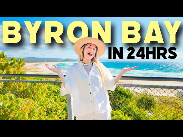 Travel vlog - 24hrs in BYRON BAY - Top Things to do in Byron Bay (Australia Travel)