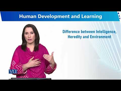 Difference between Intelligence Heredity and Env | Human Development and Learning | EDU302 Topic015