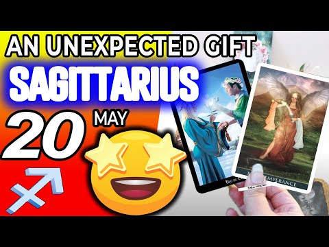 Sagittarius ♐ AN UNEXPECTED GIFT 😍 Horoscope for Today MAY 20 2022♐Sagittarius tarot may 20 2022