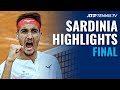 Laslo Djere vs Lorenzo Sonego | Sardinia 2021 Final Highlights