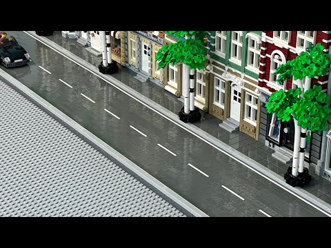 Die erste Straße - Bau einer Lego Stadt Teil 183.