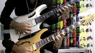 Paul Gilbert vs Al di Meola freestyle shred by Giordano Boncompagni Teaser new album 2014
