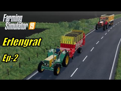FS19 | Erlengrat | Selling silage | TimeLapse | NCS | #2