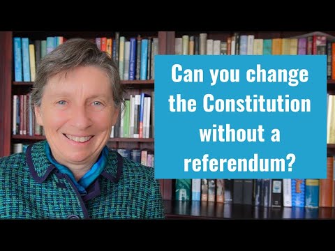 Can you change the Australian Constitution without a referendum?