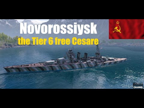 Novorossiysk - New Tier 6 Soviet Cesare