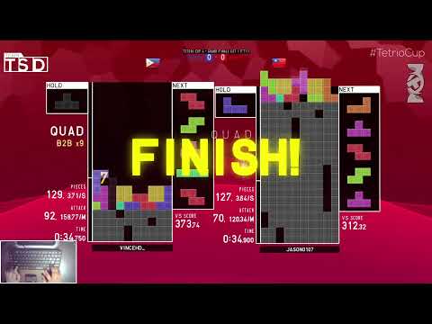 VinceHD_ (W) vs. Jason0107 (L) - Tetr.io Cup 4 GRAND FINALS