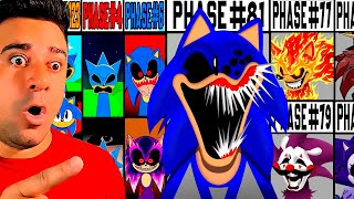 SPRUNKI OC Nova FASE 81 do SONIC e TODAS AS FASES do SONIC SHIN TAPES NO SPRUNKI -Sprunki Incredibox