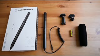 Video thumbnail for Audio-Technica's ATR6550X Shotgun Microphone Unboxed by Audio-Technica Australia (audiotechnicaau)