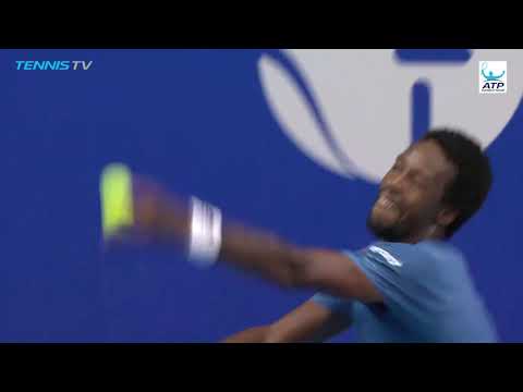 Теннис Hot Shot: Monfils' Slam Dunk In Antwerp 2018