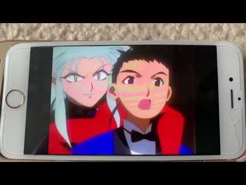 Ryoko and Ayeka Happy and Angry With Tenchi