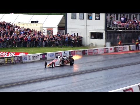 Santa Pod Fireforce 5 Jet Dragster