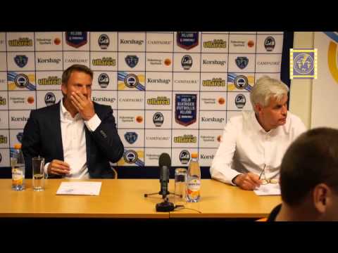 Presskonferens Falkenberg - Hammarby, Allsvenskan 2015