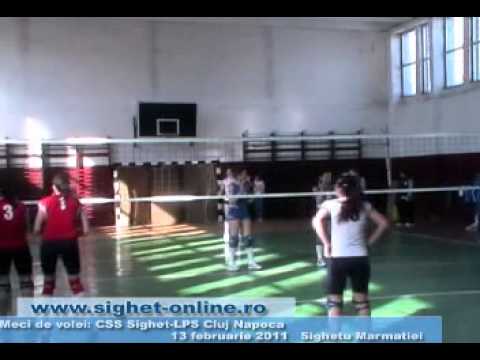 Volei junioare la Sighetu Marmatiei - CSS Sighet-LPS Cluj