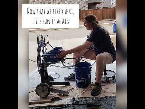 Graco Magnum X7 Airless Paint Sprayer - Part 2: Clean Up After Spraying @GracoHomeownerSprayers