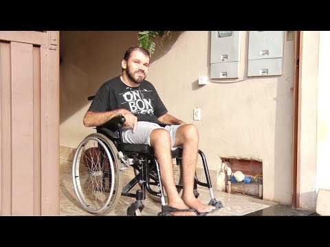 Cadeirante precisa de ajuda para ter mais qualidade de vida