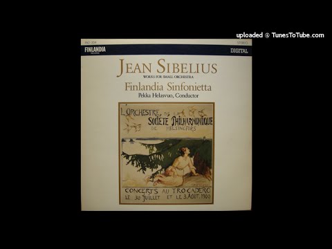 Jean Sibelius : Impromptu for string orchestra (1894), arranged from Impromptus Op. 5