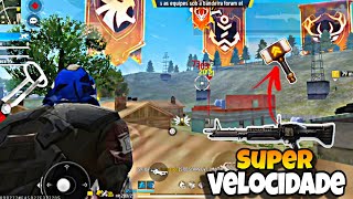 NÃO FAÇA ISSO! JUNTEI TODOS OS ATRIBUTOS DE VELOCIDADE NA M60, ISSO FICOU ABSURDO! FREE FIRE 