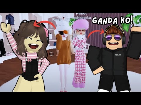 Dress To Impress | Pagandahan kami ni Maykel! (Roblox Tagalog)