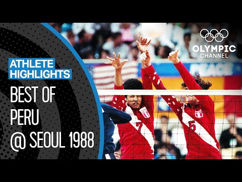Peru 🇵🇪 Women's Volleyball unforgettable run at Seoul 1988 | Athlete Highlights