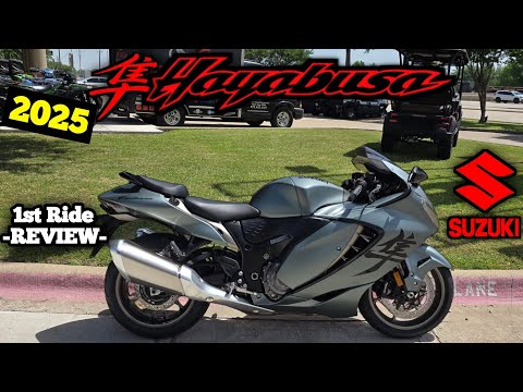 2025 Suzuki Hayabusa 1st Ride & Review | Kawasaki's Zx14' Arch Nemesis