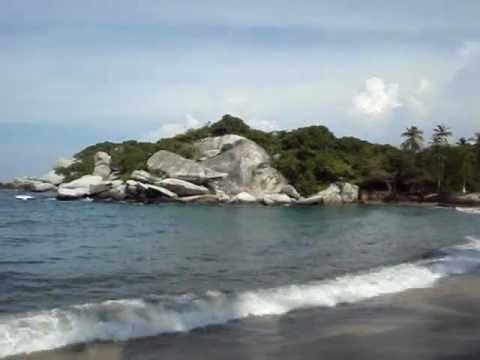 Beach at Tayrona National Park Colombia