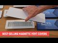Best-Selling Magnetic Vent Covers for Ceiling//Wall/Floor! 30-second installation – no tools needed