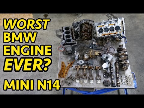 JUNK Mini Cooper S (BMW/Peugeot) N14 Turbo Engine Teardown. Why Do People Buy These?