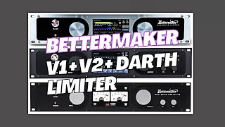 Video thumbnail for Bettermaker Mastering Limiter 2.0 // Comparison Version 1, 2 and Darth Limiter by Moog Mastering