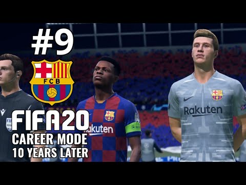 2nd LEG AGAINST LEVERKUSEN! | FIFA 20 | FC Barcelona Career Mode Ep.9