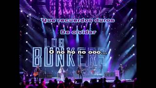 Karaoke Los Bunkers (Entre mis Brazos)