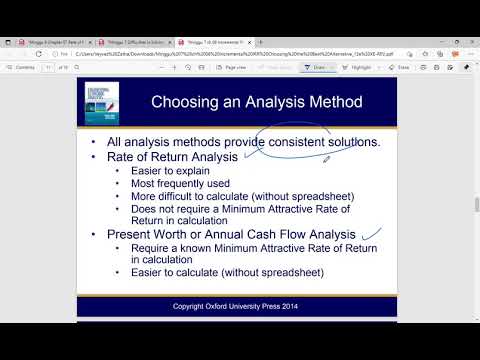 Chapter 08 Incremental IRR, Choosing The Best Alternative