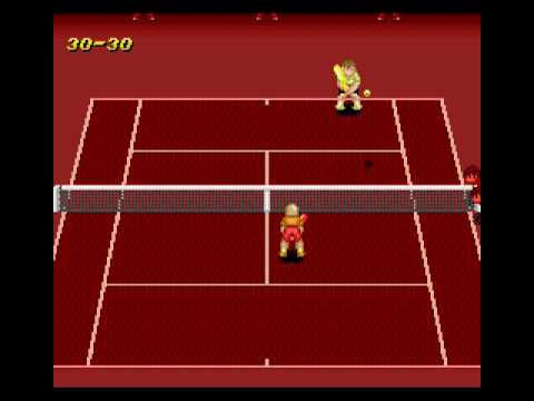 Super Final Match Tennis Super Nintendo