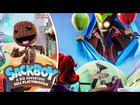 Sackboy: A Big Adventure Full Playthrough | PS5