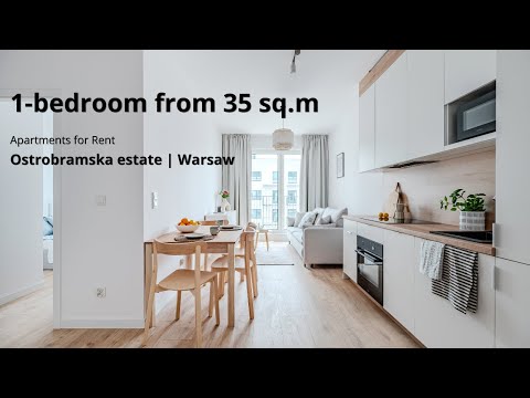 Rent a 1-Bedroom Apartment at Urban Home 🌟 | Ostrobramska Estate