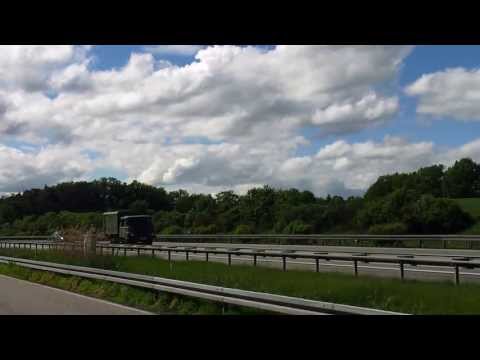 Robur Lo 2002 A auf der Autobahn