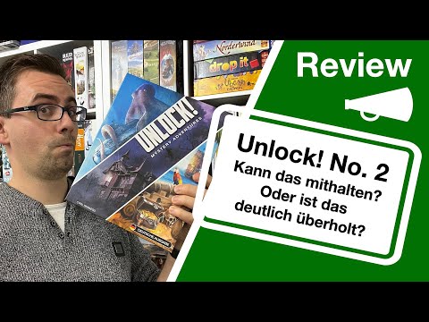 #Review - Unlock! Mystery Adventures (Asmodee 2017) | Alt aber noch gut?