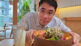 Healthy Eats in Saigon: Falafel Bowl at Roots Cafe
