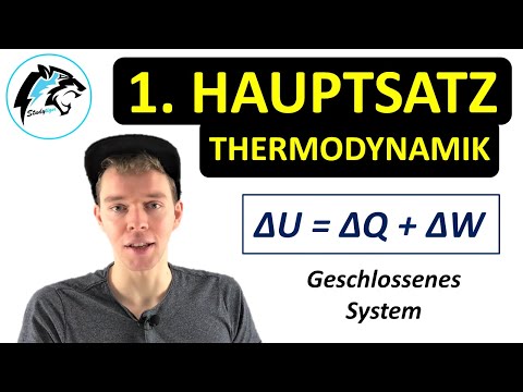 Erster Hauptsatz der Thermodynamik | Physik Tutorial